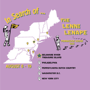 August 8-19~”In Search of the Lenni Lenape” Summer Trip