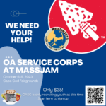 MASSJAM ’23 OA Service Corps
